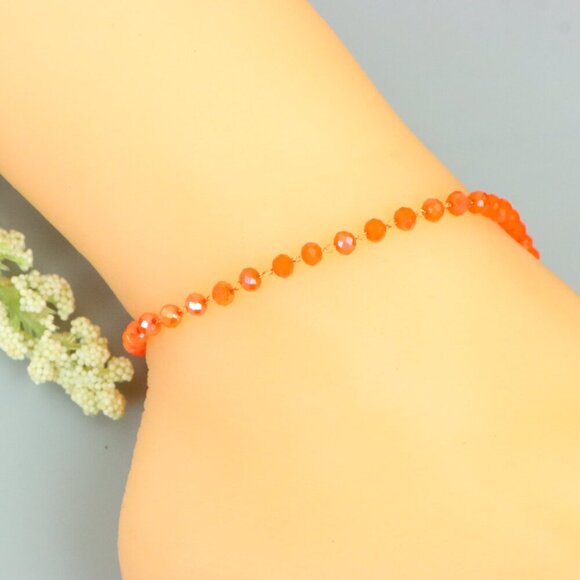 Handmade Anklet – A Stylish Choice for Women, Thoughtful Gift Idea, EVCH1202 - Picture 6 of 9